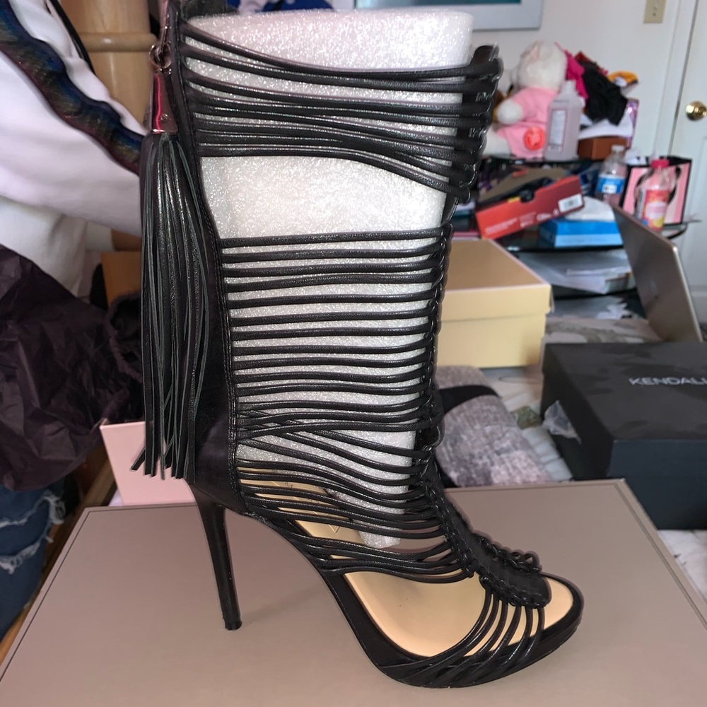 ‘Elista’ Leather Gladiator Sandal